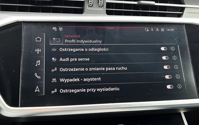 Audi A6 cena 249900 przebieg: 31251, rok produkcji 2023 z Uniejów małe 379